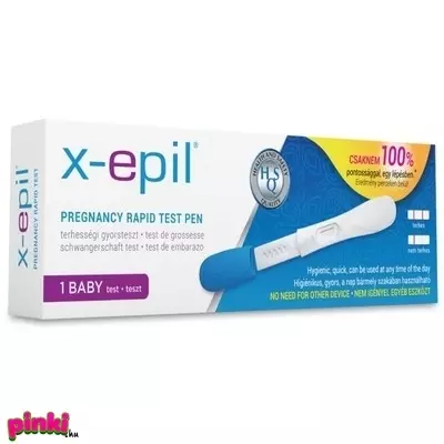 X-Epil Terhességi gyorsteszt pen 1db - exkluzív