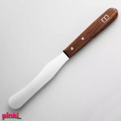 Rozsdamentes közepes méretű acél spatula 24cm