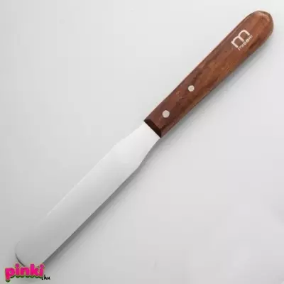 Rozsdamentes széles acél spatula 24cm