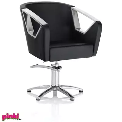 Hair Astra fekete fodrász szék - csillag talppal