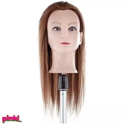 Babafej hosszú, valódi hajjal - 50cm